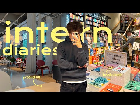 🌱slow living as an intern • going christmas gift shopping + christmas party | vlogmas ep10