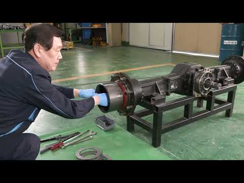 건설기계 차체분해결합 실습(구미대학교 특수건설기계과)