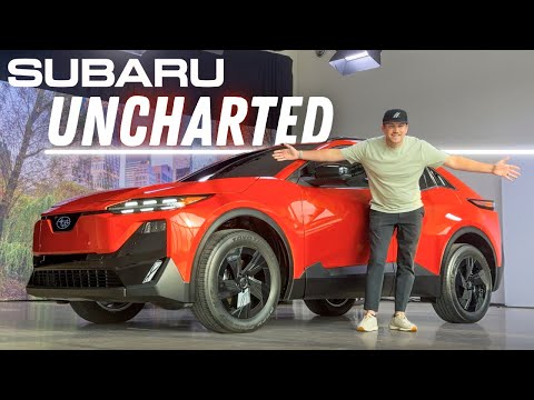 New Subaru Uncharted EV! My First Look & Full Tour