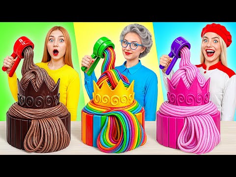 我vs奶奶 烹飪挑戰 | 創意烹飪理念 Candy DO