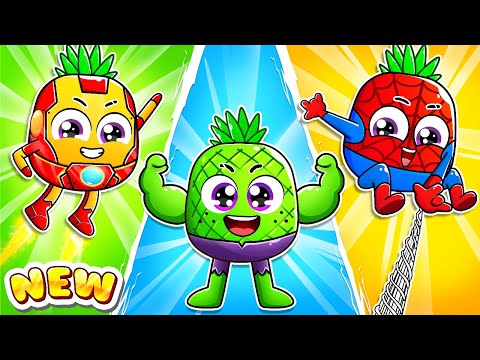 My Superhero Friend Song | Kids Turn into Superheroes | Superhero Song | YUM YUM - Funny Kids Songs