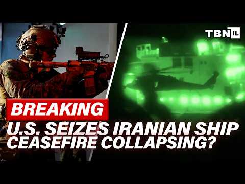 BREAKING: U.S. Marines Attack & CAPTURE Iranian Ship; Mossad THWARTS Terror Plot | TBN Israel