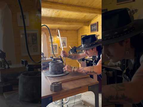 “STONEMASON” Custom hat, step by step creation process.