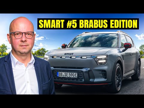 Electric car revolution: Smart #5 Brabus with 380 kW charging capacity tested!