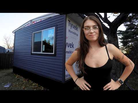 It finally looks like a home – installing our siding