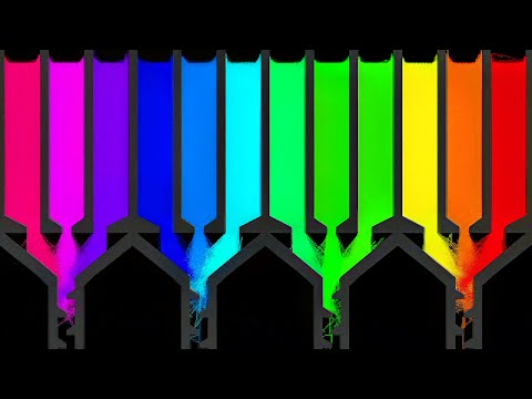 The Amazing 8 Leg Eliminations Marble Race In Algodoo