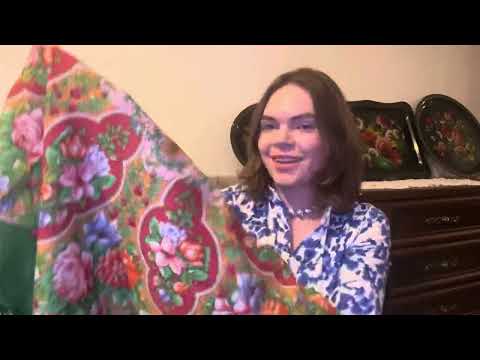 Про павловопосадские платки и жостовские подносы