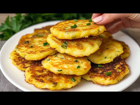 It's So Delicious! Just Mix Potatoes With 1 Egg! Easy and Cheap Recipe!