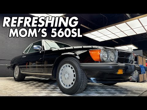 Resurrecting a Family Classic: Full Refresh Detailing on a Mercedes 560SL