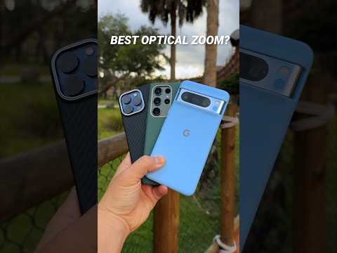 Galaxy S23 Ultra vs Pixel 8 Pro vs iPhone 15 Pro Max Camera Zoom Test!