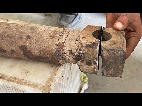 Genius Man Restores Broken Balancing Shaft of Truck | Truck Flexibility Problem and Solution