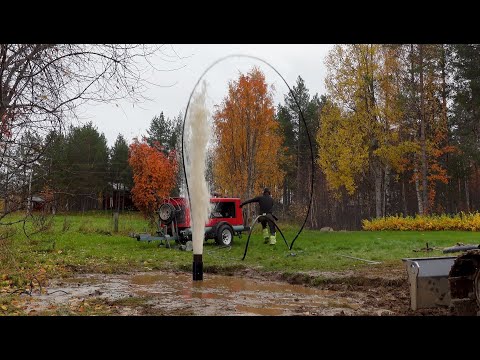 Blast cleaning my water well