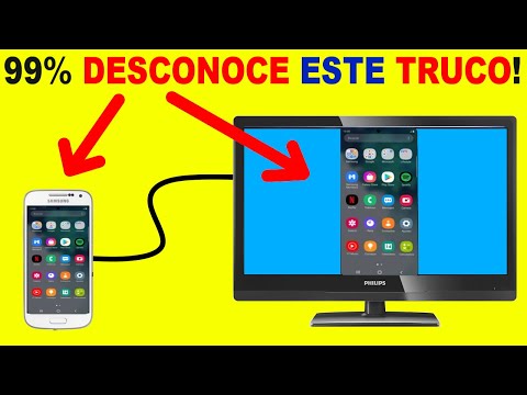 Como Conectar Tu Celular A Cualquier Televisor Con Cable y Sin Cables!