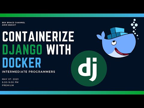 Containerize Django Backend Server with Docker - Full stack Development Tutorial