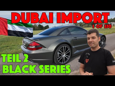 Teil 2 SL65 Black Series Import aus Dubai was erwartet uns am AMG HWA Mercedes R230?