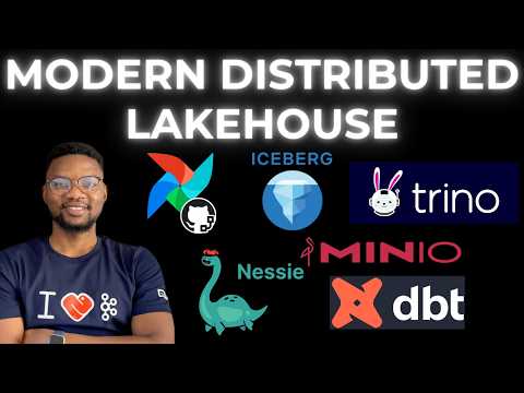 End to End Modern Distributed Data Lakehouse using Apache Iceberg, Trino, Airflow, DBT and Minio