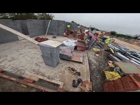 How to set up your block work like a pro! #blockwork #brickwork #bricklayer