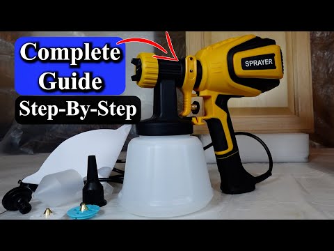 How to Use A HVLP Paint Sprayer