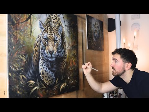 How I Paint BIG with Acrylics! 