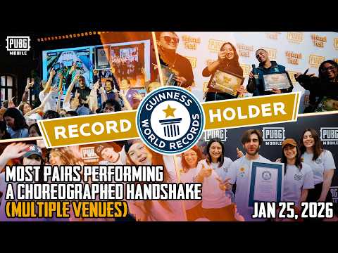 PUBG MOBILE | Friend Fest GWR Challenge Celebration