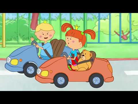 Царевна на улице - Мультики про безопасность, ПДД, машинки - Жила-была Царевна - Сборник