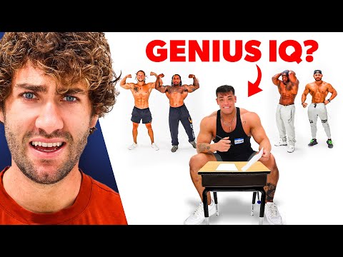 Bodybuilders Take IQ Test