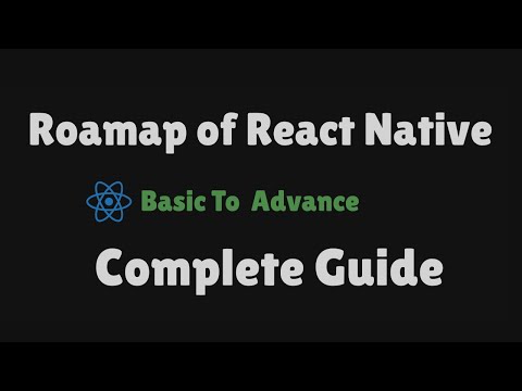 React Native Roadmap 2025: From Basics to Advanced | Become a Senior Mobile Engineer| Complete Guide