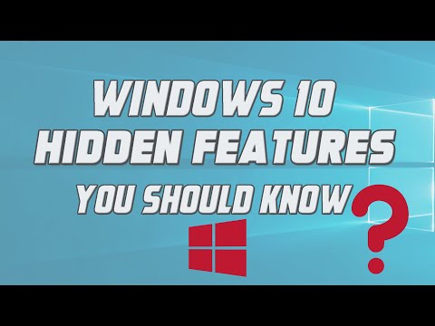 Windows 10 Hidden Features You Should Know
