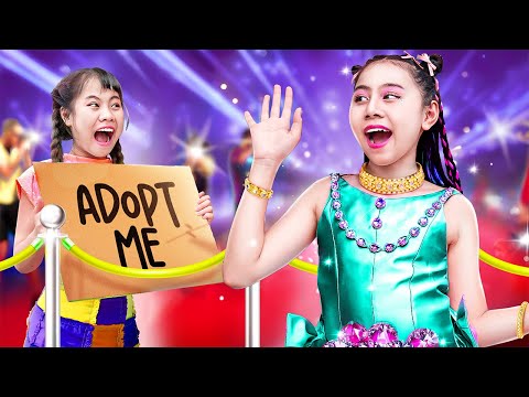 أختي بالتبني نجمة كبيرة! لقد تم تبنيني من قبل عائلة غنية