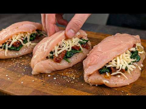 Tolle Idee mit Hähnchenfilet! So zart und saftig hast du es noch nie gegessen!