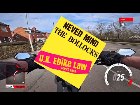 U.K. Ebike Law 2025 is a Joke