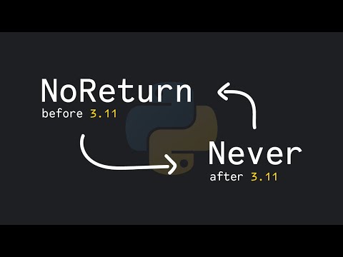 How to use: "Never" & "NoReturn" in Python (Tutorial)