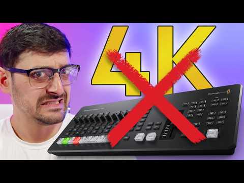 Why Blackmagic WON'T make a 4K ATEM Mini ISO…