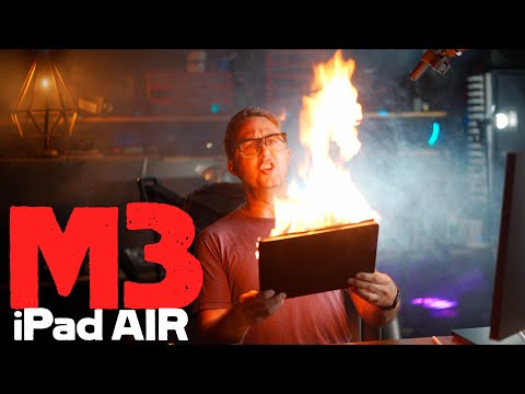 The New M3 iPad Air is Actually on Fire