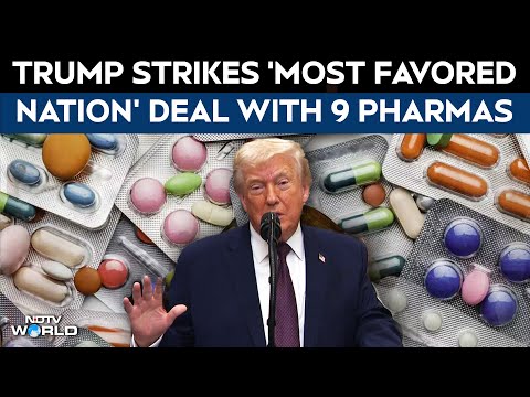 Donald Trump | Trump Strikes 'Most Favored Nation' Deals With Nine Pharma Companies Set To Prices