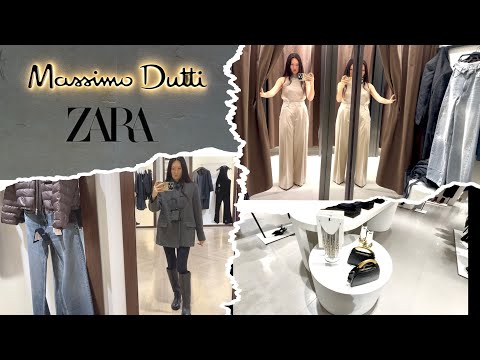 Shopping vlog Massimo Dutti / ZARA / New Collection / Shopping with Try-Ons