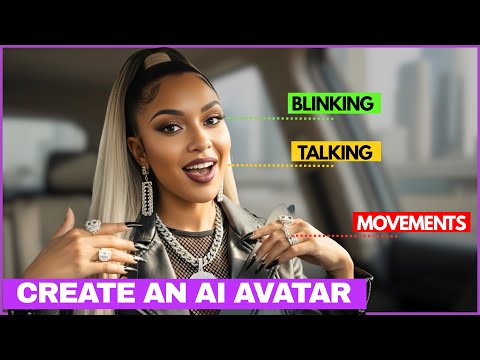 Create FREE Realistic AI Avatars That Talk, Blink & Move!