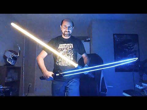 LIVE: Force FX Elite Darksaber & Rey's Lightsaber UNBOXING!