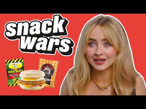 Sabrina Carpenter: "I've Never Eaten McDonald's" | Snack Wars