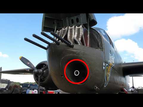 The WW2 Bomber Chopped Up and Packed with Massive Guns