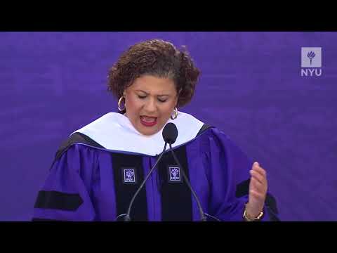 NYU 2019 Commencement Speaker Elizabeth Alexander