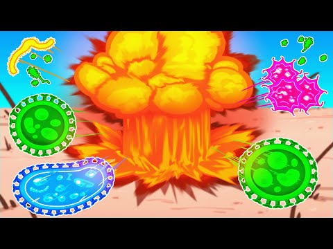 I used NUCLEAR WEAPONS at a cellular level to beat viruses!
