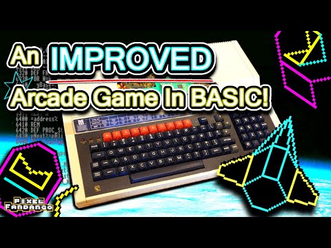 An IMPROVED Arcade Game in BASIC!
