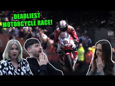 BRITISH FAMILY REACTS | The Isle of Man: The World's Deadliest Motorcycle Race!