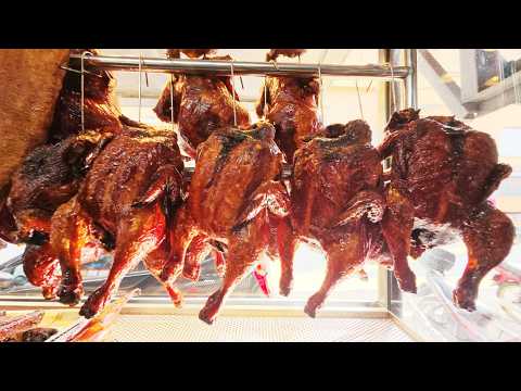 必吃的美食，广式脆皮烧鸭，脆皮烧肉。半山芭发记烧腊。马来西亚街头美食/PuDu半山芭/街头美食/foodyummy