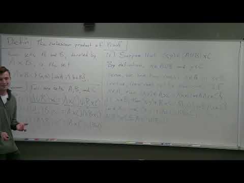 Proof, Set Theory, and Logic - Operations on Sets (Part 4)