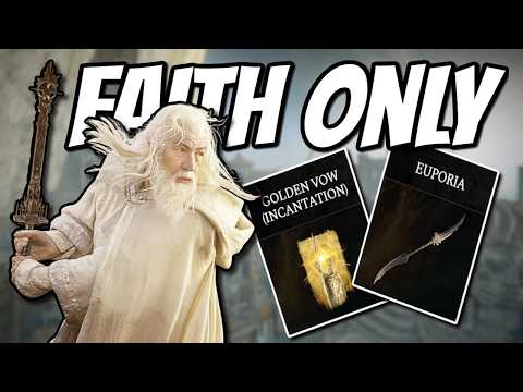 Breaking Elden Ring by ONLY leveling Faith