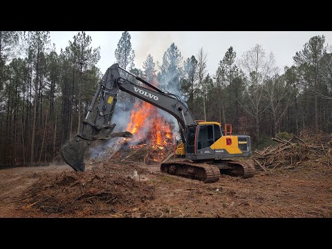 I Burnt This Huge Pile Of Brush Really Close To The House
