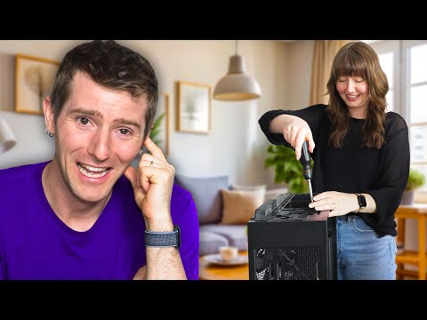 I made her Upgrade her Husband's PC - AMD $5000 Ultimate Tech Upgrade