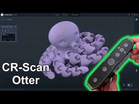 The new king of hobbyist 3D Scanners - Creality CR-Scan Otter